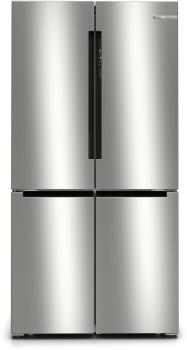 Bosch KFN96VPEA - Serie 4, Kühl-Gefrier-Kombination, mehrtürig, Gebürsteter Stahl AntiFingerprint, ca. 91 x 183 cm